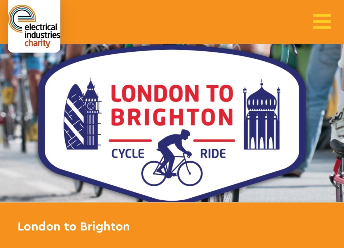 Help ECA's President raise money for the Electrical Industries Charity